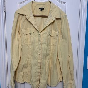 talbots button up shirt